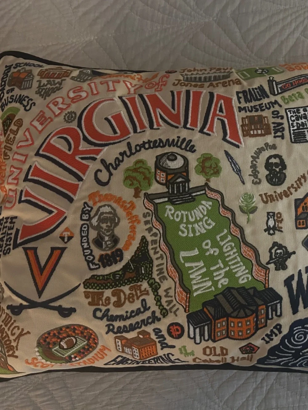Catstudio Collegiate Pillow - UVA